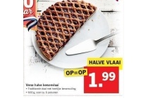 verse halve kersenvlaai voor eur1 99