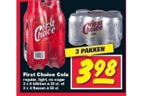 first choice cola