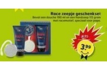 race zeepje geschenkset