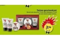 tattoo geschenkset