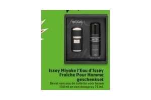 issey miyake l eau d issey fraiche pour homme geschenkset