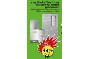 issey miyake l eau d issey fraiche pour homme geschenkset