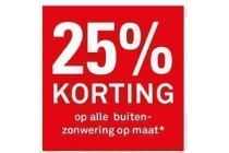 buitenzonwering op maat