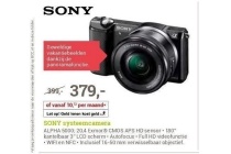 sony systeemcamera