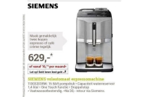 siemens volautomaat espressomachine