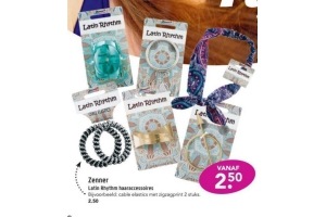 zenner latin rhythm haaraccessoires