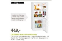 liebherr koelvriescombinatie