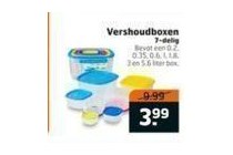 vershoudboxen 7 delig