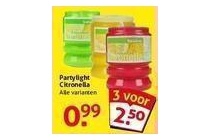 partylight citronella