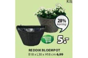 reddik bloempot