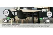 gadeskoveettafel kastrup stoelen