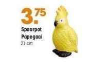 spaarpot papegaai