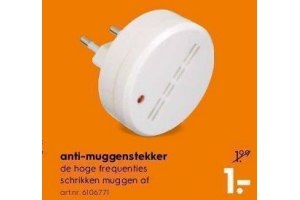 anti muggenstekker