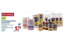 de smaakspecialist assortiment