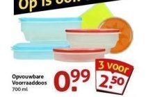 opvouwbare voorraaddoos