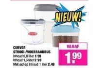 curver strooi voorraadbus