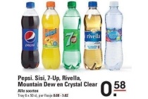 pepsi sisi 7 up rivella mountain dew en crystal clear