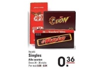 nestle singles alle soorten