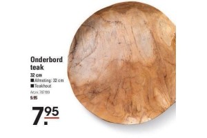 onderbord teak