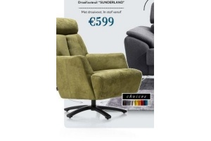 draaifauteuil sunderland