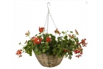 hanging basket grijs