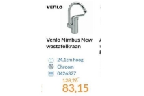 venlo nimbus new wastafelkraan