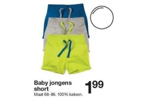 baby jongens short