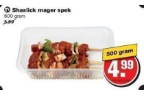 shaslick mager spek
