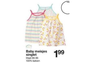 baby meisjes singlet