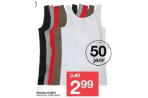 dames singlet