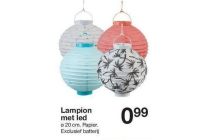 lampion met led