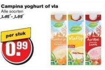campina yoghurt of vla