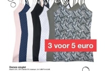 dames singlet