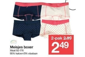 meisjes boxer