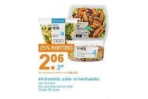 ah groente en pasta en lunchsalades
