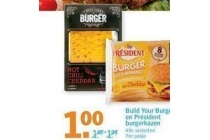 build your burger en president burgerkazen