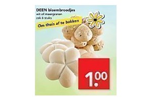 deen bloembroodjes