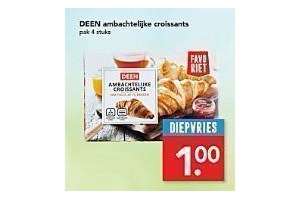 deen ambachtelijke croissants