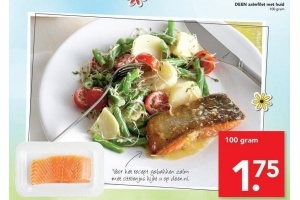 deen zalmfilet met huid