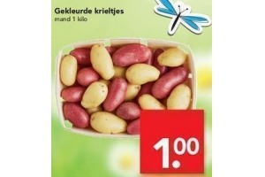 gekleurde krieltjes