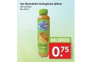 san benedetto biologische ijsthee