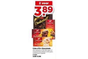 cote d or chocolade