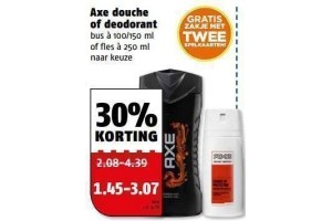 axe douche of deodorant