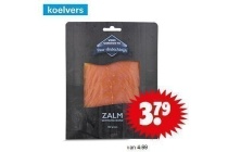 vers gerookte noorse zalmfilet