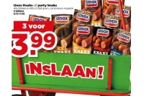 unox knaks of party knaks