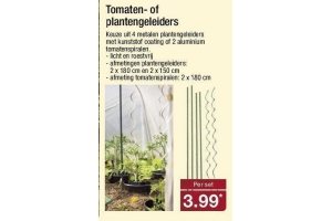 tomaten of plantengeleiders