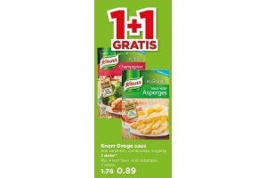 knorr droge saus