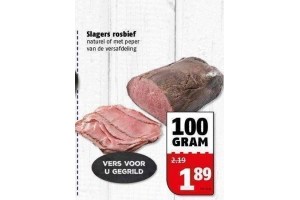 slagers rosbief