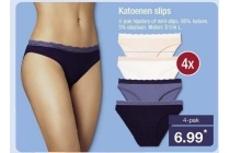 katoenen slips