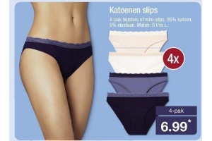 katoenen slips